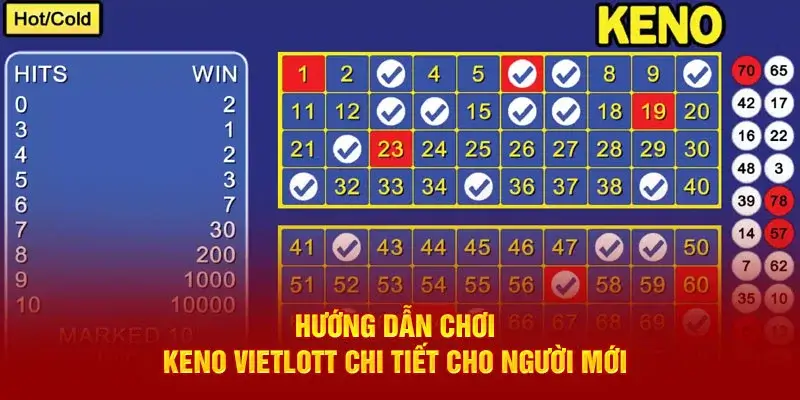 Nếu trúng 5 số trong Keno