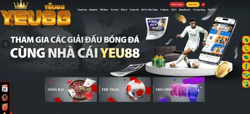 Khám phá đôi nét về trang web Yeu88